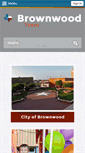 Mobile Screenshot of ci.brownwood.tx.us